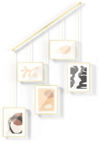 Cornici da parete in metallo color oro in set di 5 pezzi 66x69 cm Exhibit - Umbra