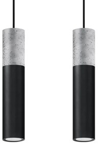 Lampadario a sospensione con filo BORGIO 2xGU10/40W/230V