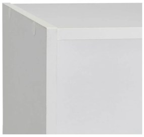 Libreria bianca 30x106x24 cm Cube – Casa Selección