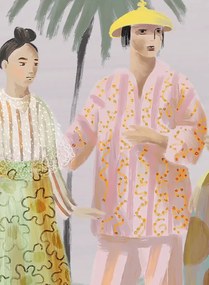 Élitis Carta da parati panoramica Un Beau Dimanche - Panel 11