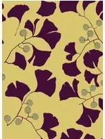 Coordonne Carta da parati Furoshiki - Mustard