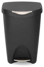 Bidone nero in plastica 50 l Brim - Umbra