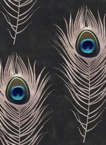 Mindthegap Carta da parati Peacock - WP20230