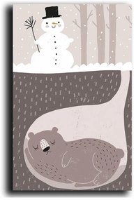 Quadro per bambini 45x70 cm Winter - Wallity