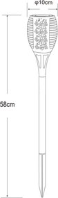 Globo 33077 - Lampada solare 36xLED/0,1W/1,2V IP44