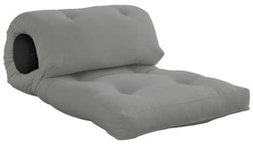 Materasso futon grigio 70x200 cm Wrap Grey/Dark Grey - Karup Design