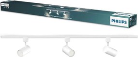Philips - Faretto a binario EASYLINK 3xGU10/7W/230V 1m bianco