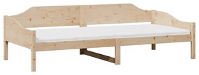 Letto senza materasso 90x190 cm in legno massello di pino