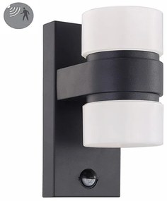 Applique Atollari LED  in alluminio, antracite, 12W 1000LM IP44 EGLO