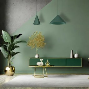 Lampadario a sospensione su cavo CAPITAL 1xGX53/15W/230V Ø 46 cm verde