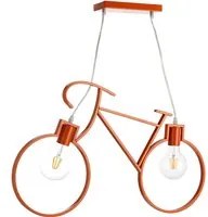 4900/Sa - Lampadario In Sospensione Bike Colore Arancio