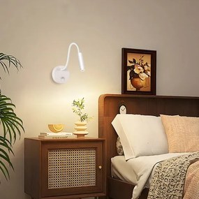 Brilagi - LED Lampada flessibile da muro MAYA LED/3W/230V 4000K bianco