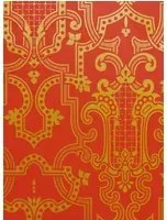 Isidore Leroy Carta da parati Theodore - Rouge doré