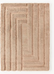 Tappeto soffice a pelo lungo con motivo in rilievo Genève