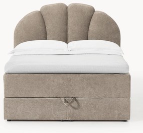 Letto boxsrping con vano contenitore Romia