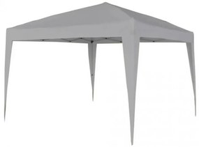 Gazebo pieghevole in metallo 3x3 tortora con sacca