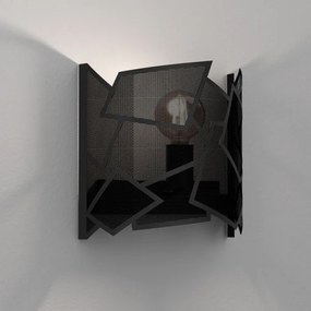 Applique CAMO 1xE27/15W/230V nero