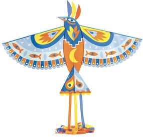 Aquilone gigante - Maxi Bird - uccello colorato