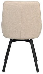 Sedie da pranzo beige in set di 2 Alison - Rowico