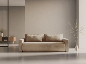 Divano a 3 posti Belfast in velluto - L238 cm