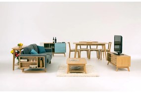 Mobile TV color naturale con trama in rovere Kensal - Woodman