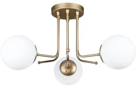 Lampada da soffitto di colore oro, altezza 34 cm Star - Squid Lighting