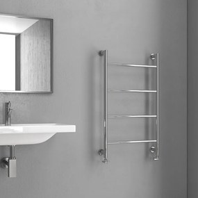 Termoarredo scaldasalviette 900x560mm interasse 500mm KAM-D6009 - KAMALU