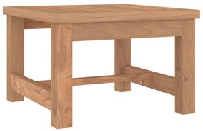 Tavolino da salotto 45x45x30 cm in legno massello di teak