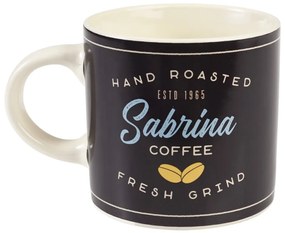 Tazza color antracite/color crema in ceramica 350 ml Sabrina – Rex London