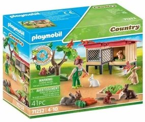 Playset Playmobil 71252 Country Rabbit Hutch 41 Pezzi