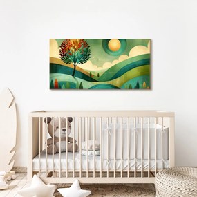 Quadro su tela – Paesaggio in tonalità naturali