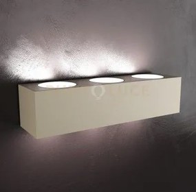 Area applique 6 luci biemissione sabbia 1127-a6-sa