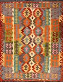 Kilim Tappeto 200x160 (Afghanistan)