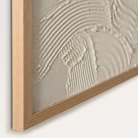 Quadro dipinto a mano 32,5x42,5 cm Sand shadows - Malerifabrikken