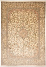 Cashmere Silk Tappeto 310 x 210 (Indian) Annodato A Mano