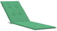 Cuscino per Sdraio Verde (75+105)x50x3 cm cod mxl 73402