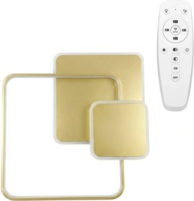 Lampada da soffitto APP1713-C GOLD LED