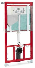 Adattatore modulo per wc sospeso 6L-3L rosso