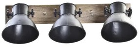 Lampada da Parete DKD Home Decor Metallo Legno di mango 50 W Loft 220 V 64 x 18 x 27 cm