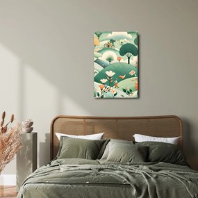 Quadro su tela – Giornata di primavera nella natura