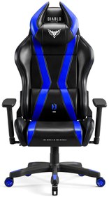 Sedia da gaming Diablo X-Horn 2.0 Normal Size, nero-blu