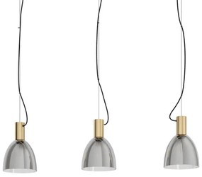Eglo 99314 - Lampadario a sospensione con filo LEBALIO 3xE27/40W/230V