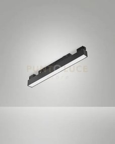 Ermes modulo opal nero per sistema binario 2700k 10w 1118lm l.30,5...