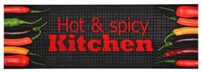 Tappetino da Cucina Lavabile Hot &amp; Spicy 60x300 cm