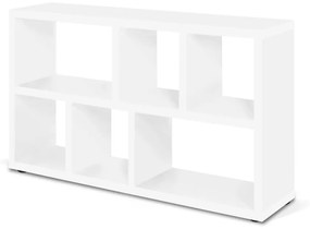 Libreria bianca 150x83 cm Berlin - TemaHome