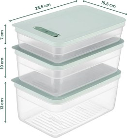 Set di contenitori alimentari 3 pz - Hermia