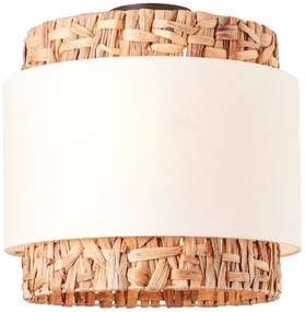 Brilliant - Plafoniera WATERLILLY 2xE27/60W/230V diametro 35 cm color crema