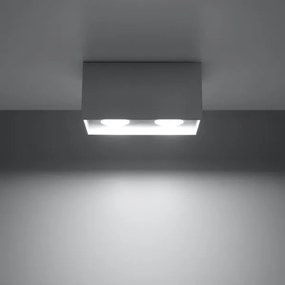 Sollux SL.0382 - Faretto QUAD 2xGU10/40W/230V