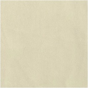 Poltrona in velluto crema con poggiapiedi Jerry - Støraa