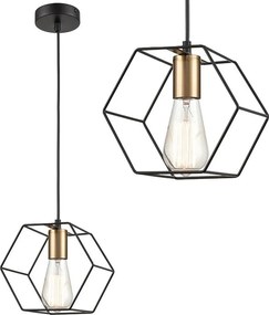 Lampada APP1131-1CP Black/gold